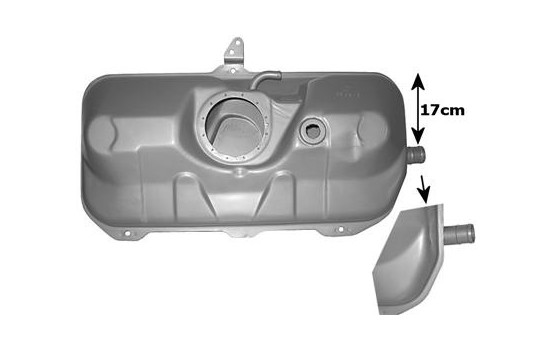 Fuel Tank 1758083 Van Wezel
