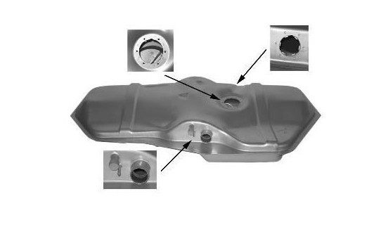 Fuel Tank 3730084 Van Wezel