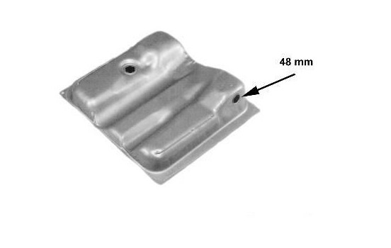 Fuel Tank 5870082 Van Wezel