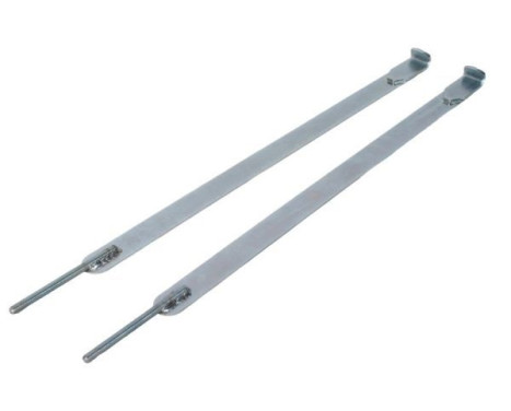 Mounting strap, fuel tank