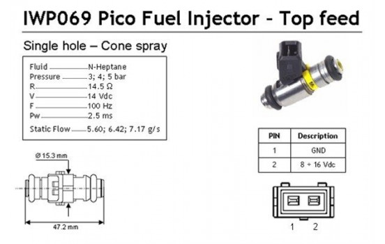 Injector IWP069 Magneti Marelli