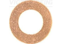 Sealing ring, injection valve