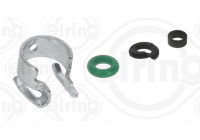 Sealing ring, injector