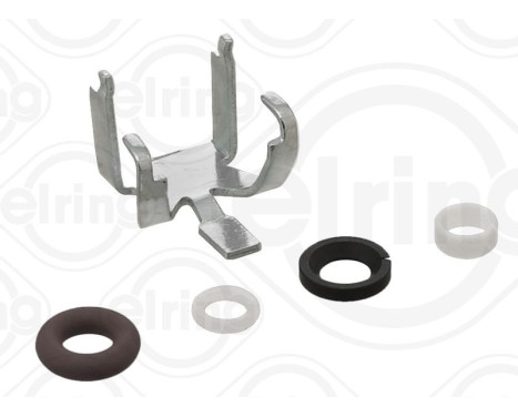 Sealing ring, injector