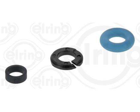 Sealing ring, injector