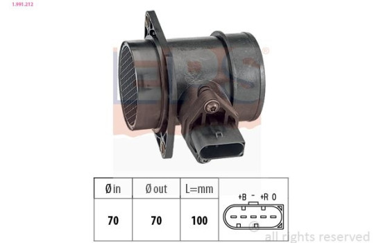 Air mass sensor