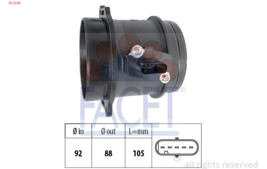 Air mass meter