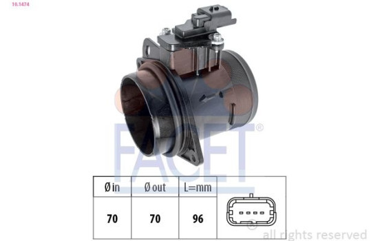 Air mass meter