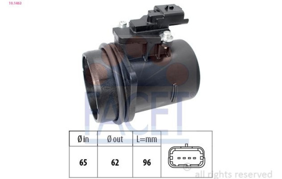 Air mass meter