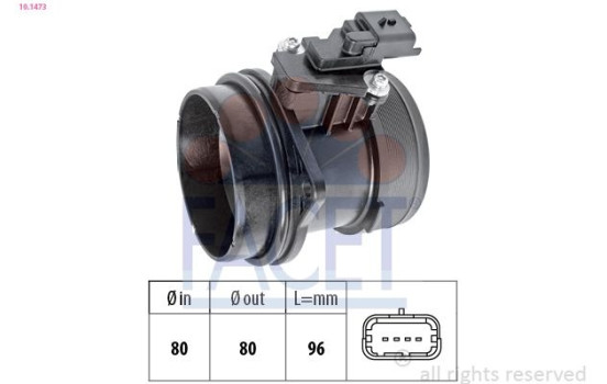 Air mass meter