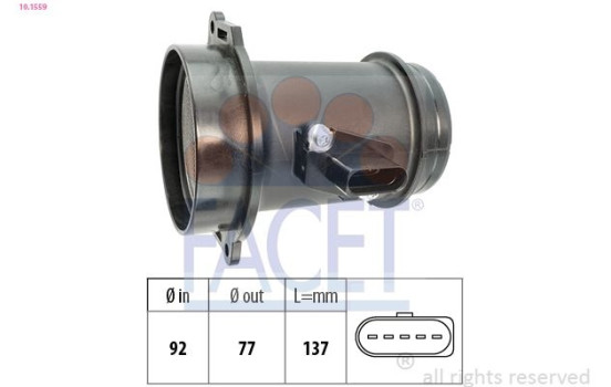 Air mass meter