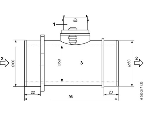 Air Mass Sensor HFM-5-3.5 Bosch, Image 6