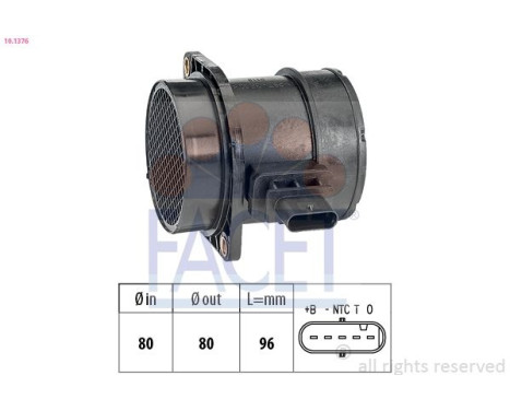 Air Mass Sensor Made in Italy - OE Equivalent