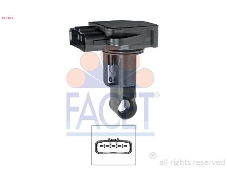 Air Mass Sensor Made in Italy - OE Equivalent