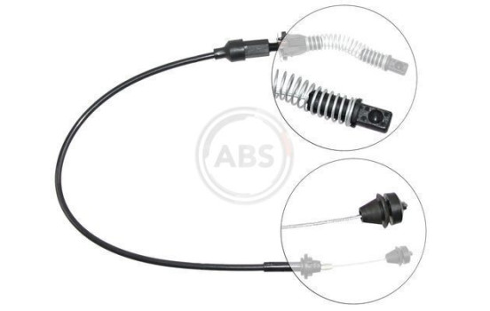 Accelerator Cable K32480 ABS, Image 3