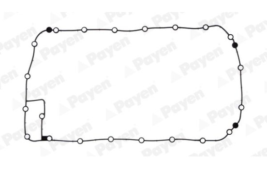 Gasket, wet sump JH5050 Payen