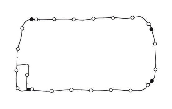Gasket, wet sump JH5050 Payen