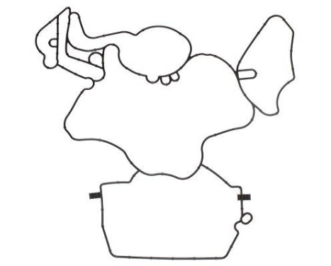 Gasket, housing cover (crankcase)