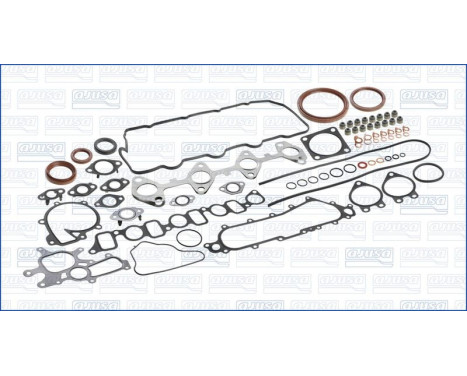 Complete gasket set, engine, Image 4