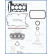 Full Gasket Set, engine MULTILAYER STEEL