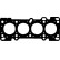 Gasket, cylinder head 124.250 Elring