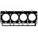 Gasket, cylinder head 646.440 Elring