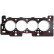 Gasket, cylinder head 984.136 Elring, Thumbnail 2