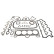 Gasket Set, cylinder head ADG06206 Blue Print
