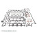 Gasket Set, cylinder head ADG06295 Blue Print, Thumbnail 2