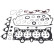 Gasket Set, cylinder head ADH26233 Blue Print