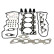 Gasket Set, cylinder head ADN162154 Blue Print