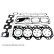 Gasket Set, cylinder head ADT362128 Blue Print, Thumbnail 2