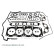 Gasket Set, cylinder head ADT362132 Blue Print, Thumbnail 2