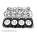 Gasket Set, cylinder head ADT362138 Blue Print, Thumbnail 2