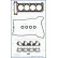 Gasket Set, cylinder head FIBERMAX