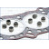 Gasket Set, cylinder head FIBERMAX, Thumbnail 3