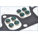 Gasket Set, cylinder head, Thumbnail 3