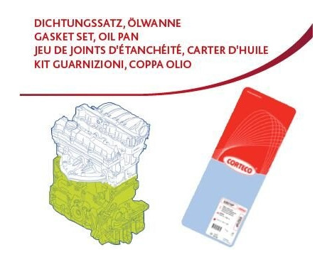 Gasket Set, crank case