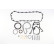 Gasket Set, crank case, Thumbnail 2