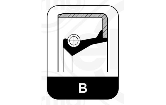 Sealing ring 246.891 Elring