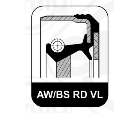 Sealing ring 435.820 Elring, Image 2