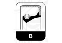 Sealing ring 586.838 Elring