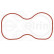 Gasket, intake manifold housing 574.920 Elring, Thumbnail 2