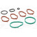 Gasket Set, intake manifold 728.670 Elring, Thumbnail 2