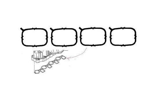 Gasket Set, intake manifold HA5070 Payen