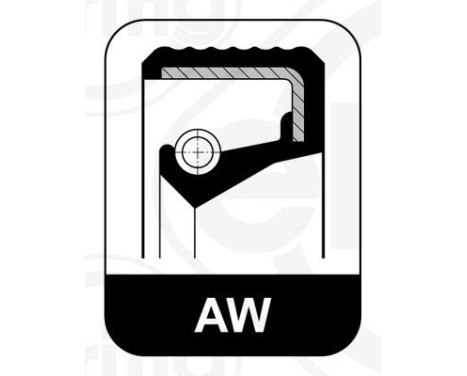 sealing ring 451.110 Elring, Image 2
