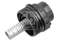 Cap, oil filter housing febi Plus