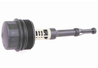 Cap, oil filter housing Original VAICO Quality