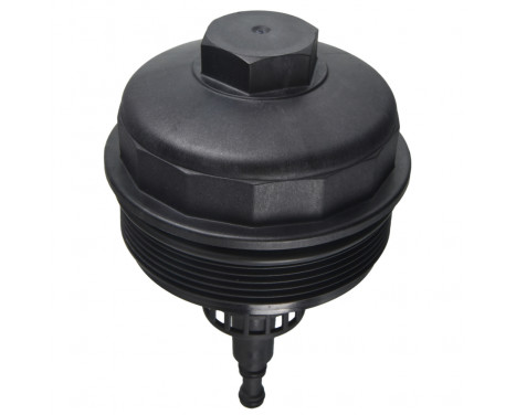 Cap, oil filter housing