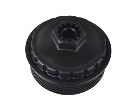 Cap, oil filter housing